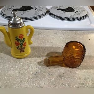 Vintage Avon bottles.